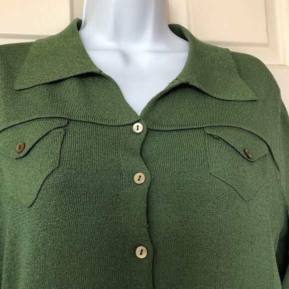 Ball Of Cotton Button Up Collared cardigan - Picture 4 of 9